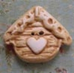 Picture of Birdhouse with Cream Heart