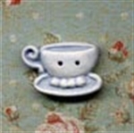 Picture of Teacups - Left Blue