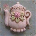 Picture of Tall Rose Teapot
