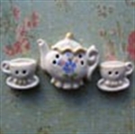 Picture of Glazed Tea Set (designs will vary)