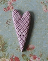 Picture of Hatched Heart Mauve 
