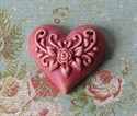 Picture of Intricate Heart Red