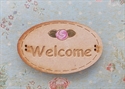 Picture of Wooden Oval Welcome