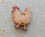 Picture of Wooden Brown Hen